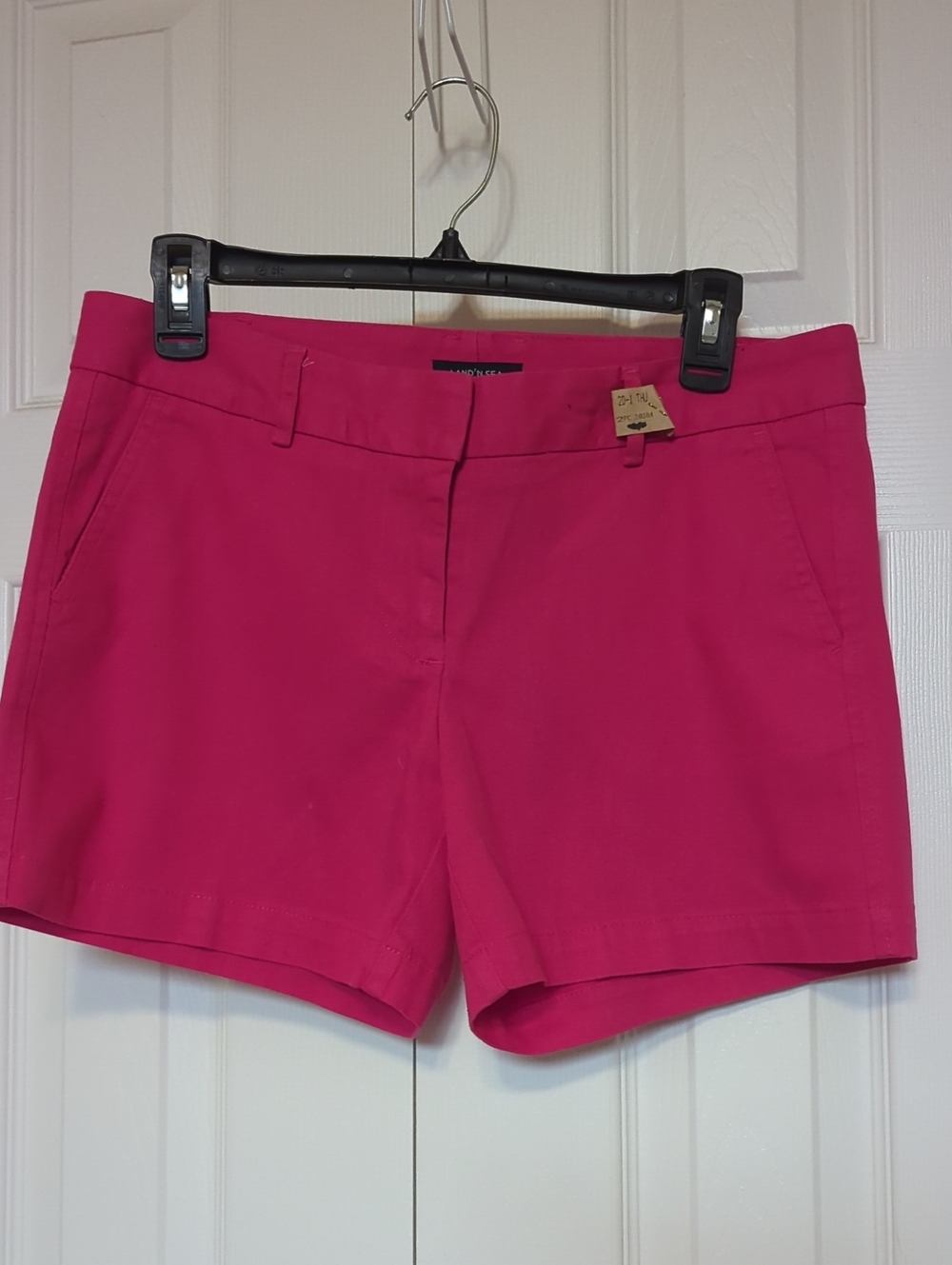 Land N Sea Hot Pink Cotton Shorts   Size 4